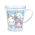 Sanrio 三麗鷗 液體塑膠杯 Kitty 花小兔_3