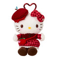 【預購】Sanrio 三麗鷗 Hello Kitty 絨毛玩偶吊飾 (秋日の紅色蘋果)