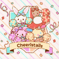 【預購】Sanrio 三麗鷗 大集合 純棉小方巾 25x25cm (兔兔應援團)_1