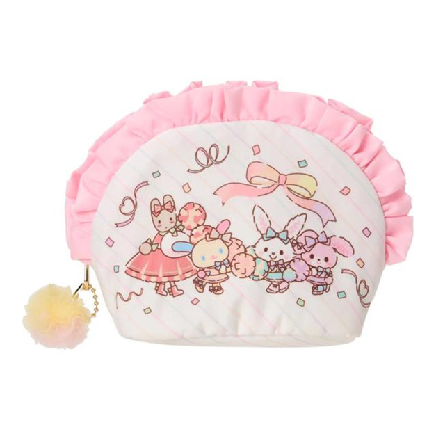 Sanrio 三麗鷗 大集合 造型化妝包 (兔兔應援團)