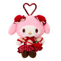 【預購】Sanrio 三麗鷗 美樂蒂 絨毛玩偶吊飾 (秋日の紅色蘋果)