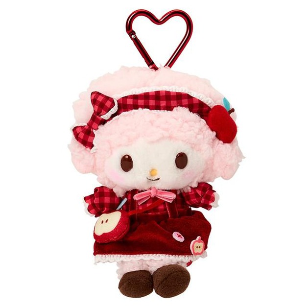 【預購】Sanrio 三麗鷗 Piano 絨毛玩偶吊飾 (秋日の紅色蘋果)