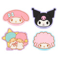 Sanrio 三麗鷗 大集合 盒裝OK繃20入組 (大頭款) 美樂蒂 酷洛米 雙子星 Piano_1
