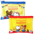 Sanrio 三麗鷗 Kitty x 小熊學校 PVC扁平收納袋 (變裝款)
