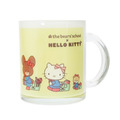 Sanrio 三麗鷗 Kitty x 小熊學校 玻璃馬克杯 (變裝制服款)