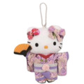 Sanrio 三麗鷗 Hello Kitty 縮緬玩偶吊飾 (和服款)_1