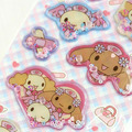 Sanrio 三麗鷗 造型流沙貼紙組 (天使小護士款) 摩卡 戚風 紅豆_2