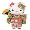 Sanrio 三麗鷗 Hello Kitty 縮緬玩偶娃娃 (和服款)_3