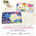 Sanrio 三麗鷗 花小兔 長方形矽膠腳踏墊 60x40cm (甜點/水手款)_3