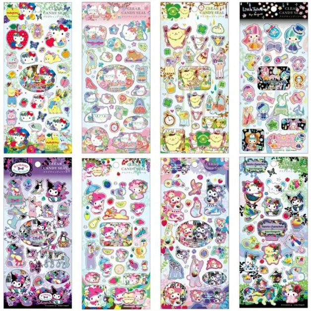 Sanrio 三麗鷗 x Kayo Horaguchi 造型貼紙組