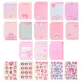Sanrio 三麗鷗 美樂蒂 A6 六孔夾活頁貼紙簿 (粉蝴蝶結款)_3