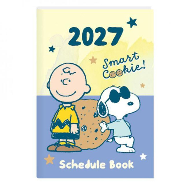 史努比 2027 50K年曆手帳 (墨鏡款)