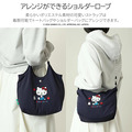 Sanrio 三麗鷗 x Unify 刺繡手提肩背兩用包 4L Kitty 酷洛米_5