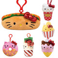 Sanrio 三麗鷗 Hello Kitty 絨毛玩偶吊飾 (速食 美食廣場系列)