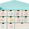 Sanrio 三麗鷗 大集合 屋型日期多格抽屜盒 (藍 聖誕星願)_3