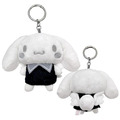 Sanrio 三麗鷗 絨毛玩偶吊飾 (黑銀天使系列) Kitty 美樂蒂 漢頓 大耳狗_5