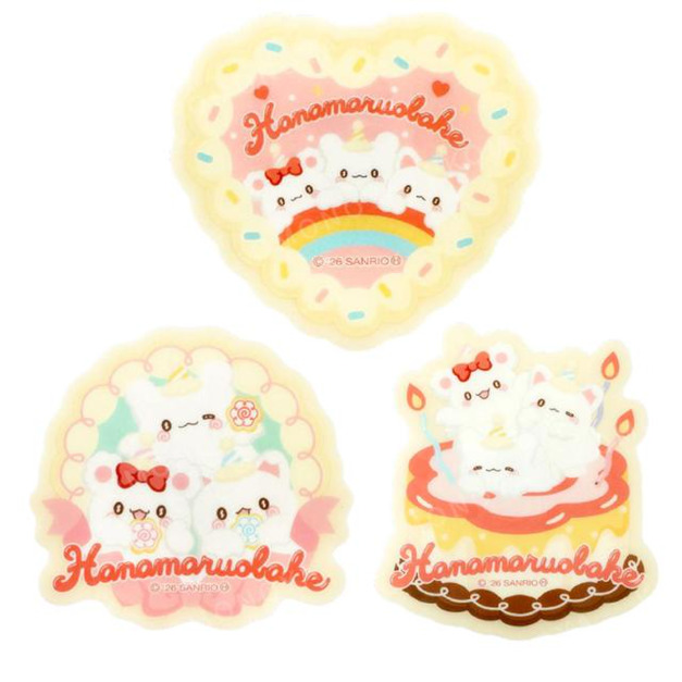 Sanrio 三麗鷗 花丸 壓克力造型徽章 (生日快樂款)