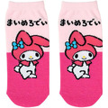 Sanrio 三麗鷗 成人棉質短襪 22-24cm (日文款) Kitty 大耳狗 酷洛米_2