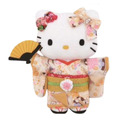 Sanrio 三麗鷗 Hello Kitty 縮緬玩偶娃娃 (和服款)_2