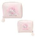 Sanrio 三麗鷗 化妝包 (雪人 聖誕星願) Kitty 布丁狗 大耳狗 美樂蒂_1