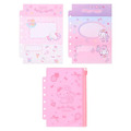 Sanrio 三麗鷗 Hello Kitty A6 六孔夾活頁貼紙簿 (粉蝴蝶結款)_6