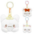 Sanrio 三麗鷗 花丸 絨毛造型零錢包吊飾 (生日快樂款)