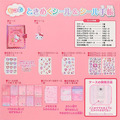 Sanrio 三麗鷗 Hello Kitty A6 六孔夾活頁貼紙簿 (粉蝴蝶結款)_8