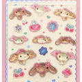 Sanrio 三麗鷗 PVC水晶泡泡貼紙組 (天使小護士款) 摩卡 戚風 紅豆_4