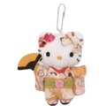 Sanrio 三麗鷗 Hello Kitty 縮緬玩偶吊飾 (和服款)_2