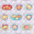 Sanrio 三麗鷗 立體造型貼紙組 15枚入 (天使小護士款) 摩卡 戚風 紅豆_2