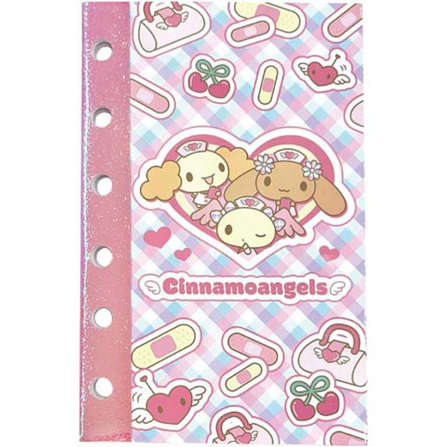 Sanrio 三麗鷗 六孔夾活頁手帳本補充頁 (天使小護士款) 摩卡 戚風 紅豆