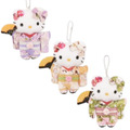 Sanrio 三麗鷗 Hello Kitty 縮緬玩偶吊飾 (和服款)