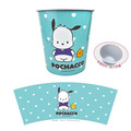 Sanrio 三麗鷗 圓形無蓋垃圾桶 Kitty 大耳狗 酷洛米 帕恰狗_5