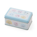 Sanrio 三麗鷗 大集合 方型鐵盒 (藍 聖誕星願)