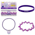 Sanrio 三麗鷗 防靜電手環3入組 (格紋款) Kitty 美樂蒂 酷洛米 大耳狗_6