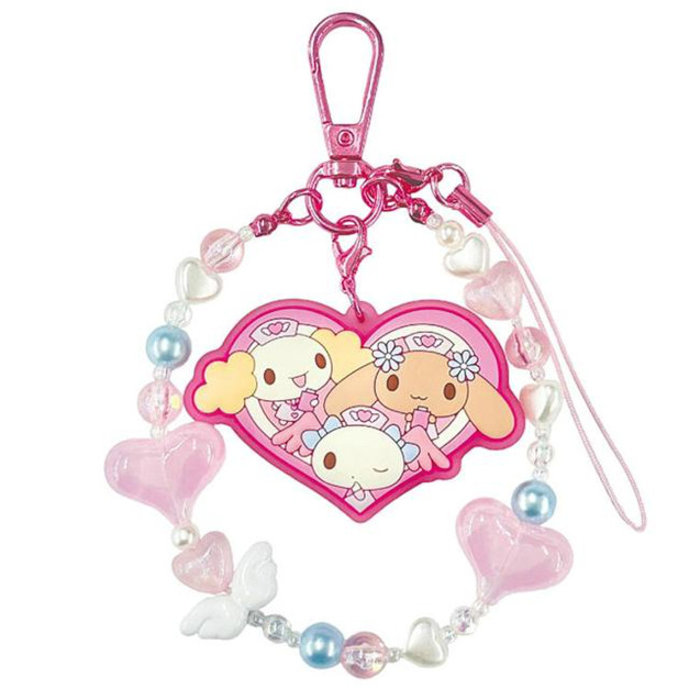 Sanrio 三麗鷗 造型串珠手機吊飾 (天使小護士款)