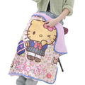 Sanrio 三麗鷗 絨毛毛毯 100x70cm (豹紋制服/粉點點款) Kitty 蜜糖邦尼_4