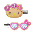 ⭐獨家特價 Sanrio 三麗鷗 Hello Kitty 水晶果凍造型髮夾2入組 (極光款 看我72變)_1