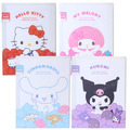 Sanrio 三麗鷗 A4 6頁資料夾 (滿滿坐姿款) Kitty 美樂蒂 酷洛米 大耳狗