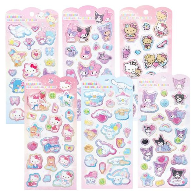 Sanrio 三麗鷗 立體造型貼紙組