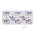 Sanrio 三麗鷗 棉質長毛巾 75x34cm (好友愛心款) Kitty 布丁狗 酷洛米_3