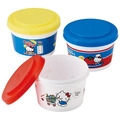 Sanrio 三麗鷗 Skater Hello Kitty 圓形保鮮盒3入組 240ml SIJ3 (購物車款)_3