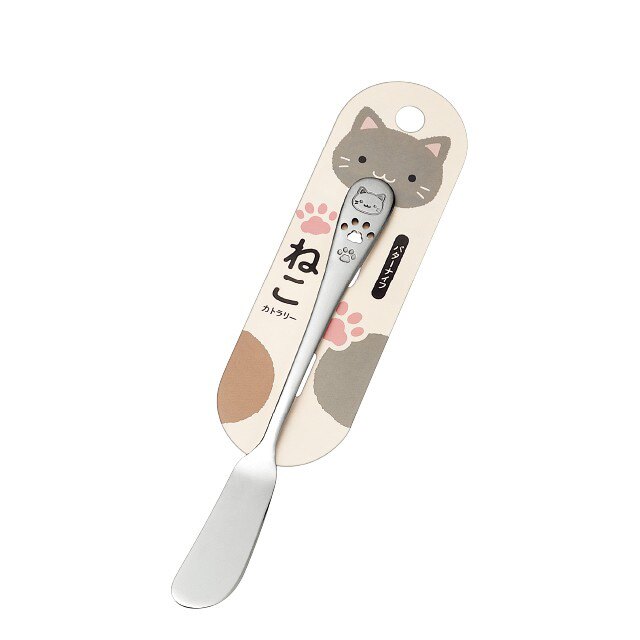 Ehco日本製不鏽鋼奶油刀(銀貓掌款)
