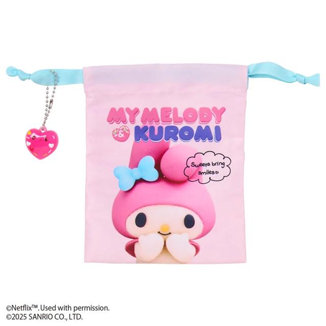 ▲新品特價【限購】Sanrio 三麗鷗 尼龍束口袋 (Netflix原創動畫 My Melody & Kuromi)_2f0129b00b9719afa33145c4a5127d02.jpg