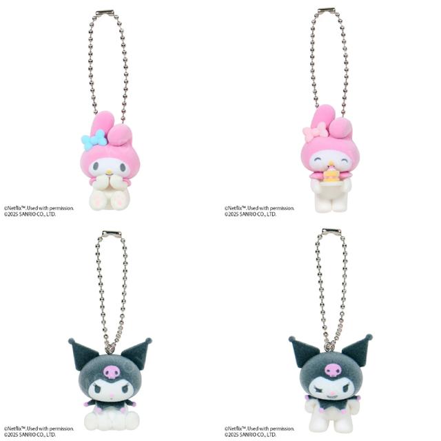 ▲新品特價【預購限購】Sanrio 三麗鷗 植絨公仔吊飾 全套9入盲盒 (Netflix原創動畫 My Melody & Kuromi)_3114a8d8286b47ef0176bb768aeb674f.jpg