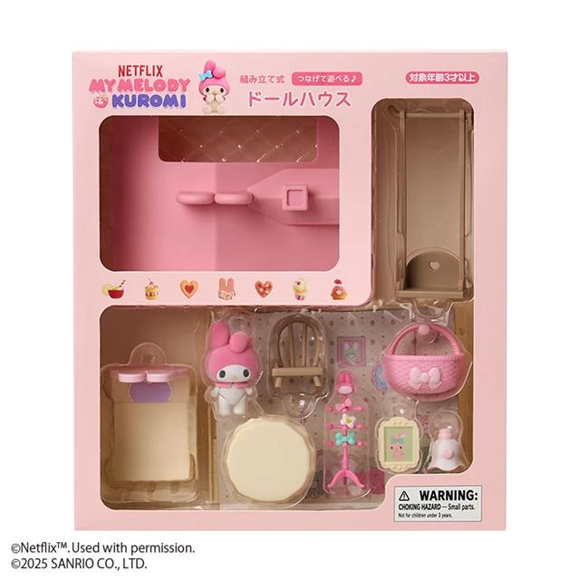 ▲新品特價【預購限購】Sanrio 三麗鷗 美樂蒂 植絨公仔娃娃屋 (Netflix原創動畫 My Melody & Kuromi)_78d7ccf9c6691df0665309ce943a31c1.jpg
