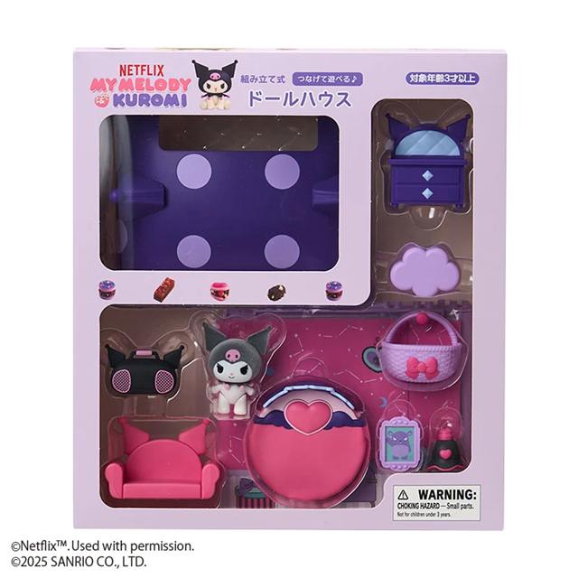 ▲新品特價【預購限購】Sanrio 三麗鷗 酷洛米 植絨公仔娃娃屋 (Netflix原創動畫 My Melody & Kuromi)_90cd1becfcc9e1e51829a94b8e64aa55.jpg