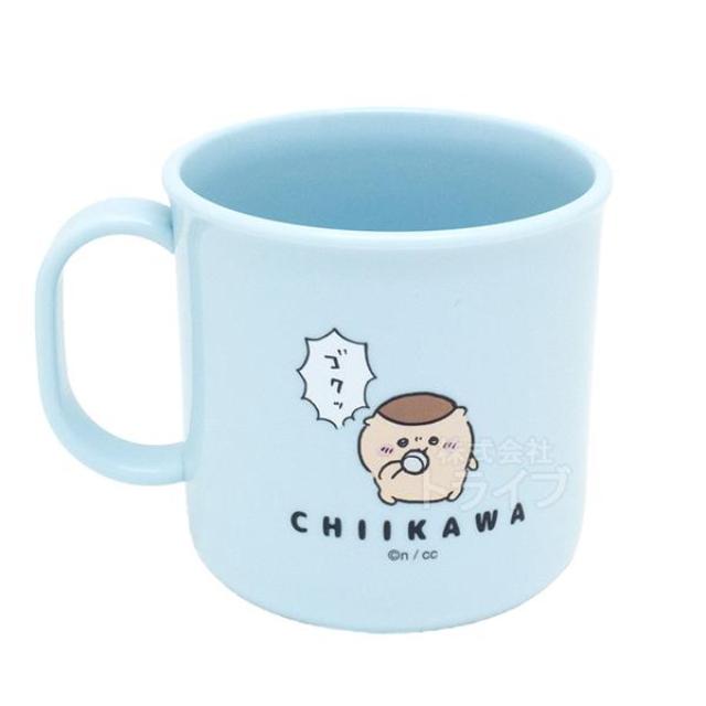 Chiikawa 吉伊卡哇 兒童單耳塑膠杯 200ml (藍喝東西)_118598a2f8276c689f08cb9199a92b14.jpg