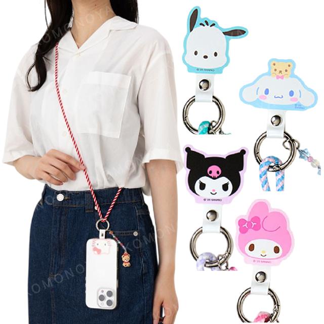 Sanrio 三麗鷗 造型手機扣環附掛繩 (好友吊飾款) Kitty 美樂蒂 大耳狗 酷洛米_e1a0ea7a96d079f001595ed7f5295ded.jpg