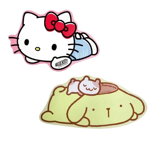 Sanrio 三麗鷗 造型軟式吸水腳踏墊 (趴姿款) Kitty 美樂蒂 大耳狗 布丁狗 帕恰狗_e3fb3eedb7fe143fe81d52d42406f5ee.jpg